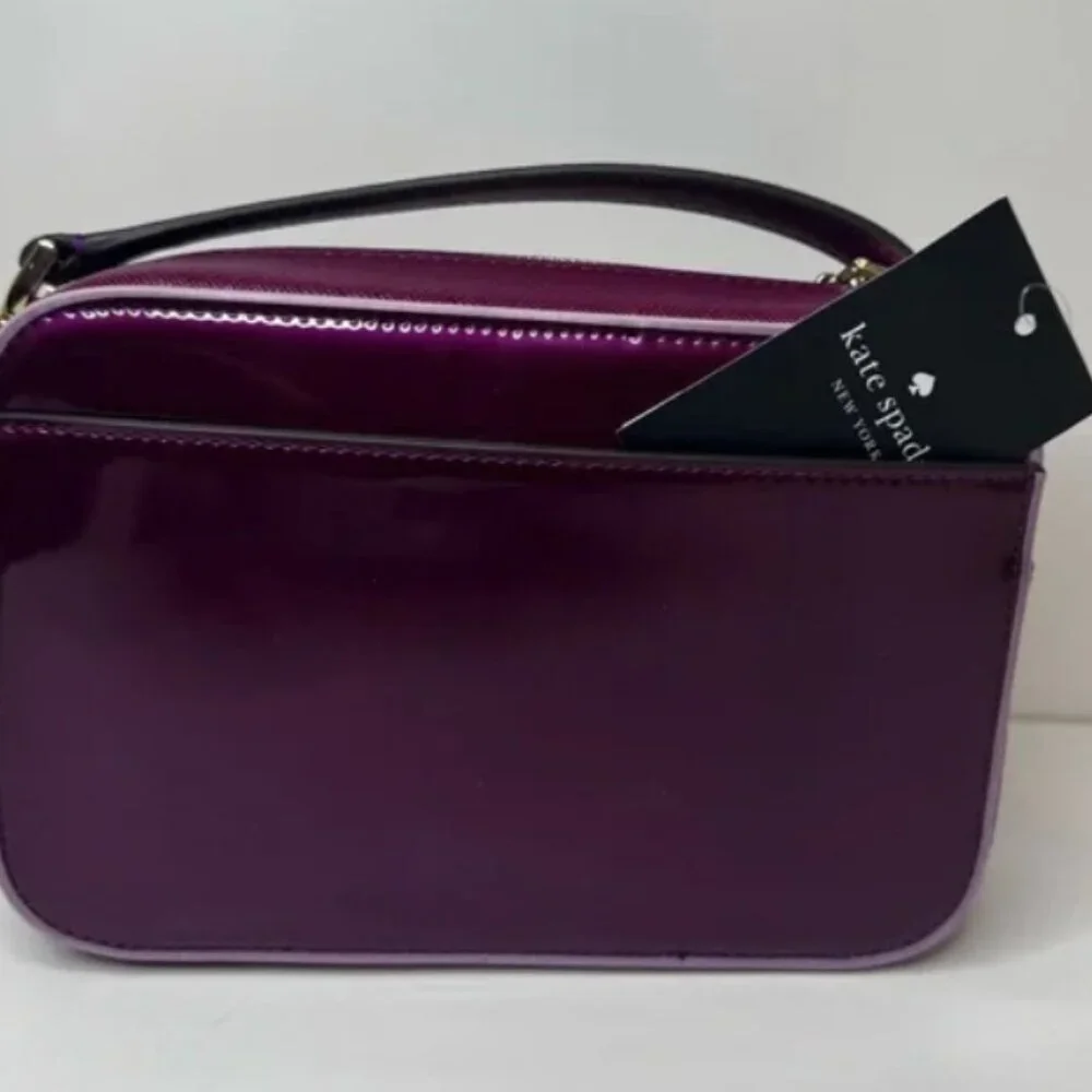 Mini Camera Bag Dark Raspberry Multi  Kate Spade Oh Snap